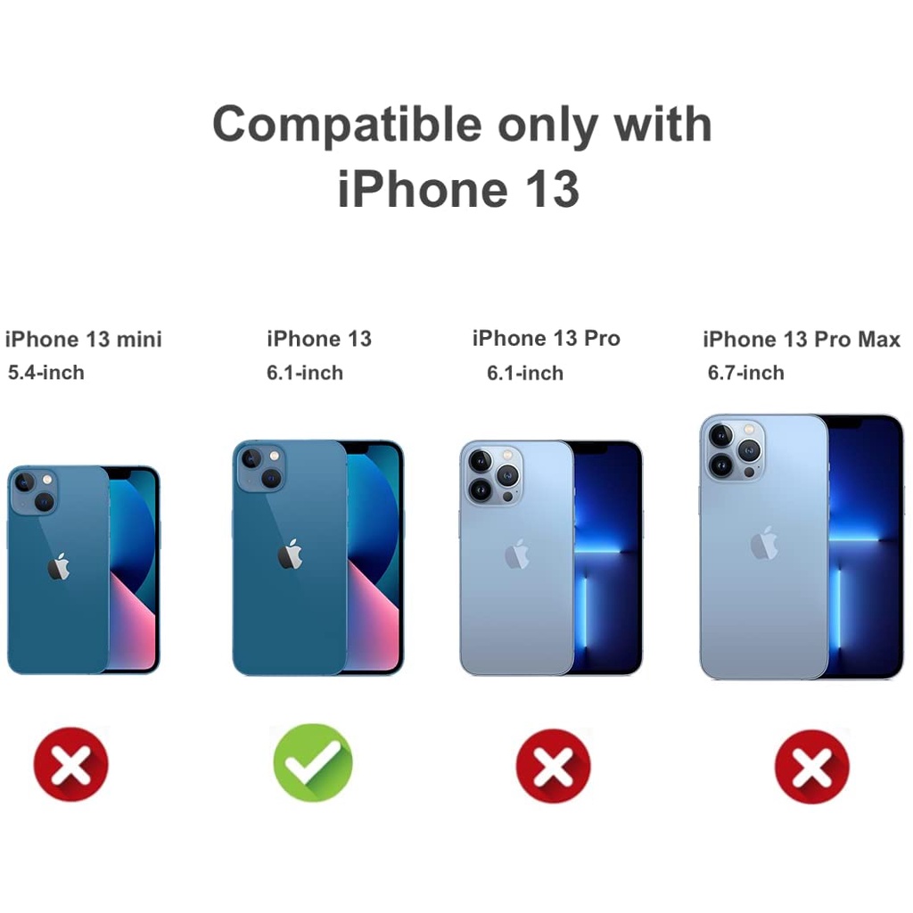 Anti Crack iPhone 13 (6.1&quot;) | Softcase Anti Bentur - Clear