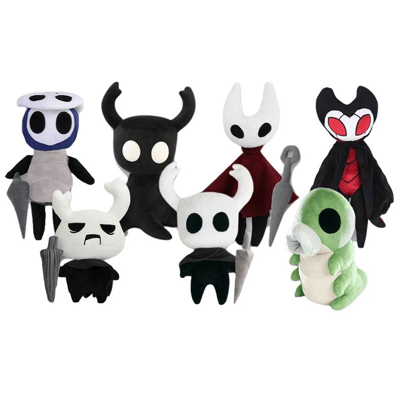 Knight Hollow 11 '''Mainan Mainan Mewah Angry Zote Black Ghost Boneka Boneka Hadiah