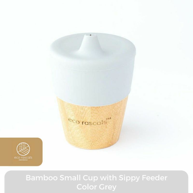 Eco Rascals Bamboo Small Cup with Sippy Feeder