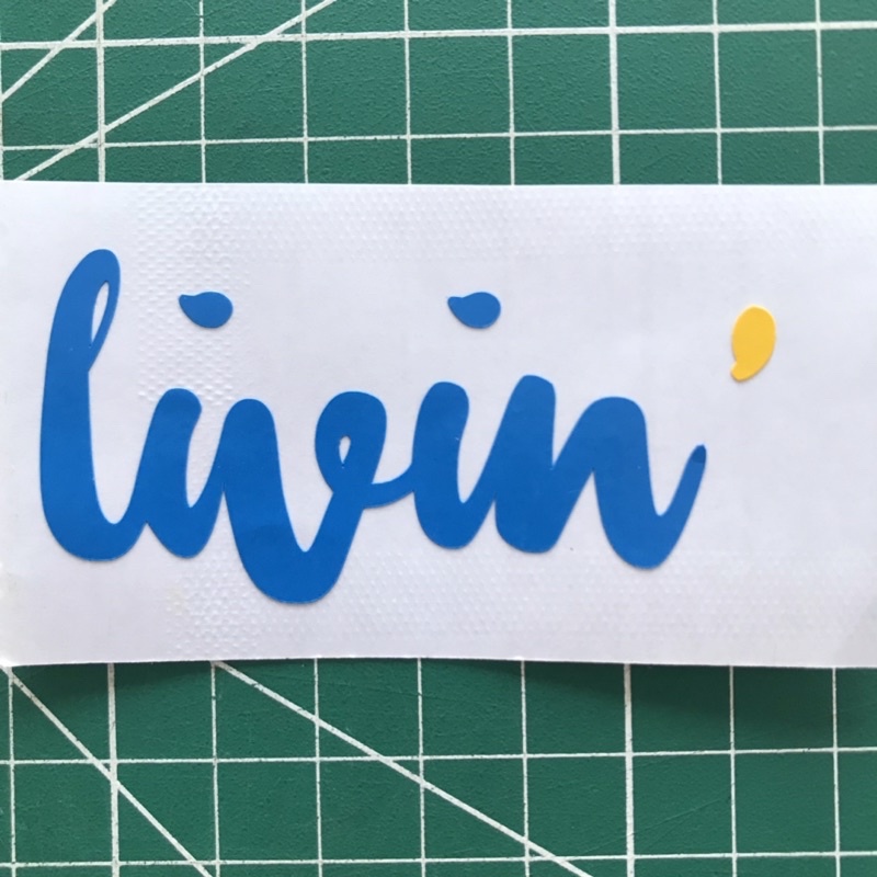 

stiker logo livin mandiri