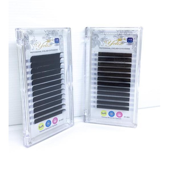 (SUPER SALE) Yelix Black Diamond Eyelash Extension Tanam Bulumata Hitam Pekat Lentik