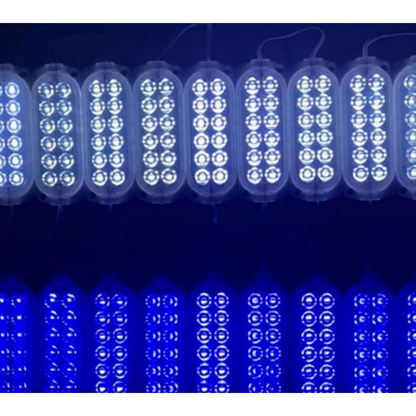 Lampu LED 12 Mata 12 Volt / LED Modul 12 Mata DC 12V 10438