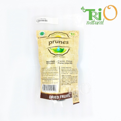 

Trio Natural Prunes Pitted 225 gram