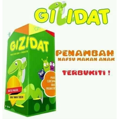 

Madu Anak GIZIDAT Original Madu Ikan Sidat + Probiotik - MMD2283