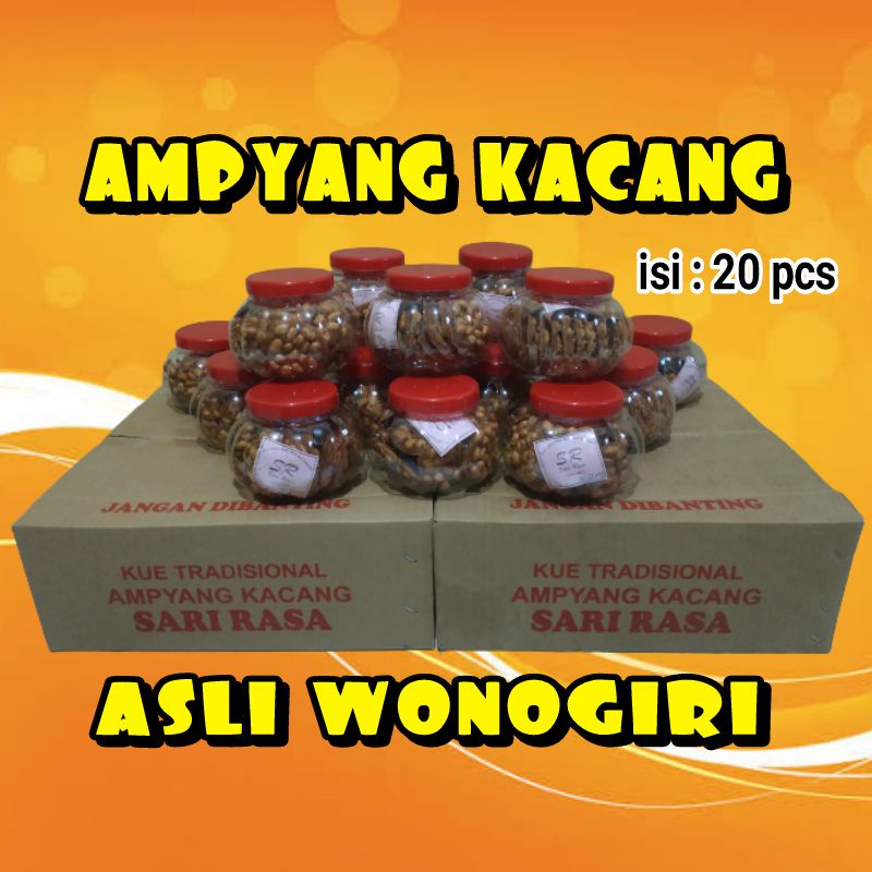 

Cemilan Enak dan Mantap | Ampyang Kacang Sari Rasa Asli Wonogiri