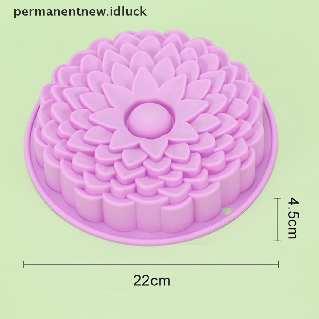 Cetakan Kue Bentuk Bunga Bahan Silikon Untuk Pesta Ulang Tahun