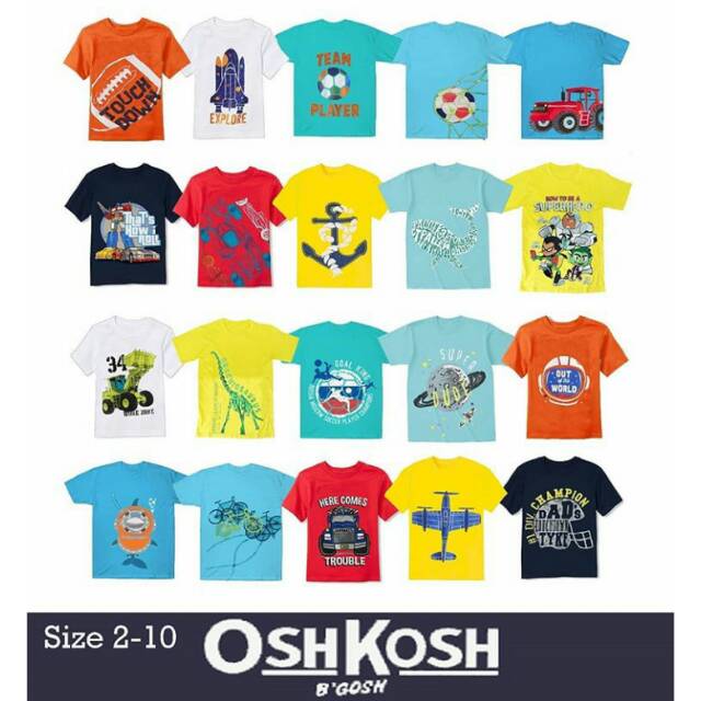 Kaos anak laki-laki oshkosh
