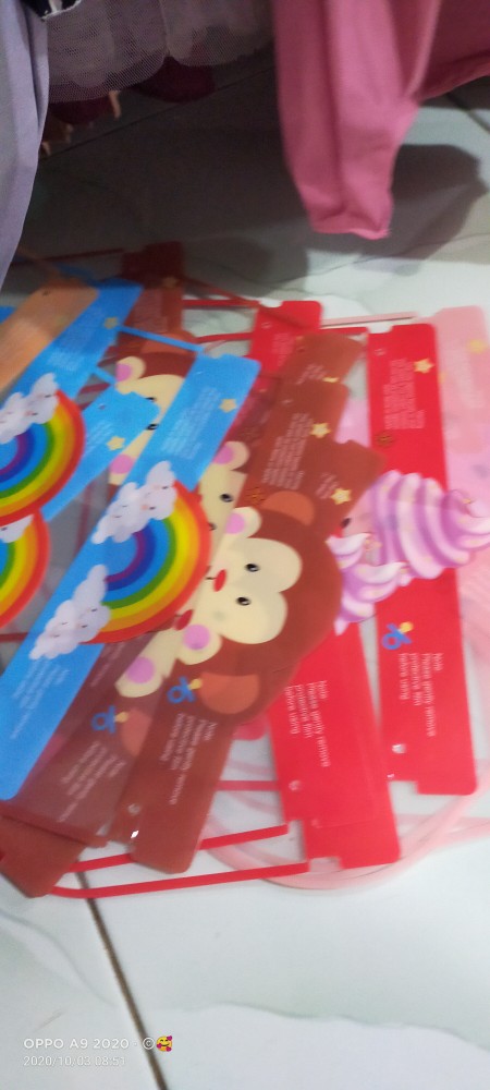 Refill Mika Face Shield Anak/ Refill Mika Face Shield Anak Nagita/ Mika Saja