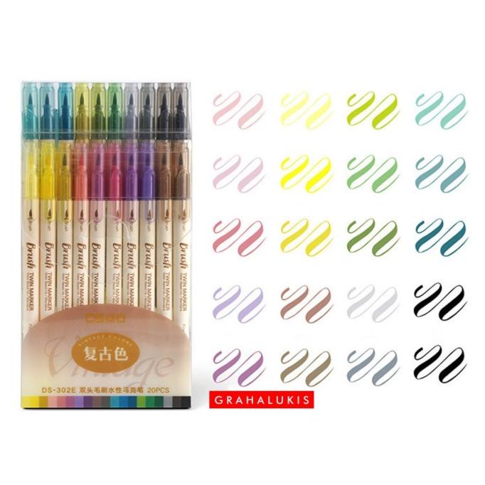 

[[COD]] DS BRUSH MARKER VINTAGE SET 20 TERBARU Kode 269
