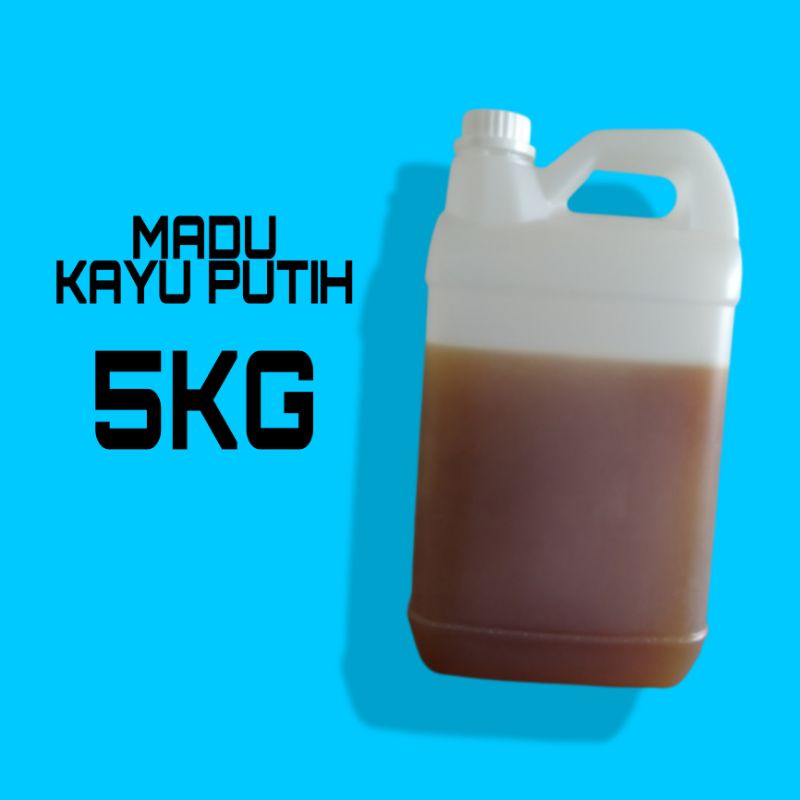 

madu asli nektar bunga kayu putih 5kg