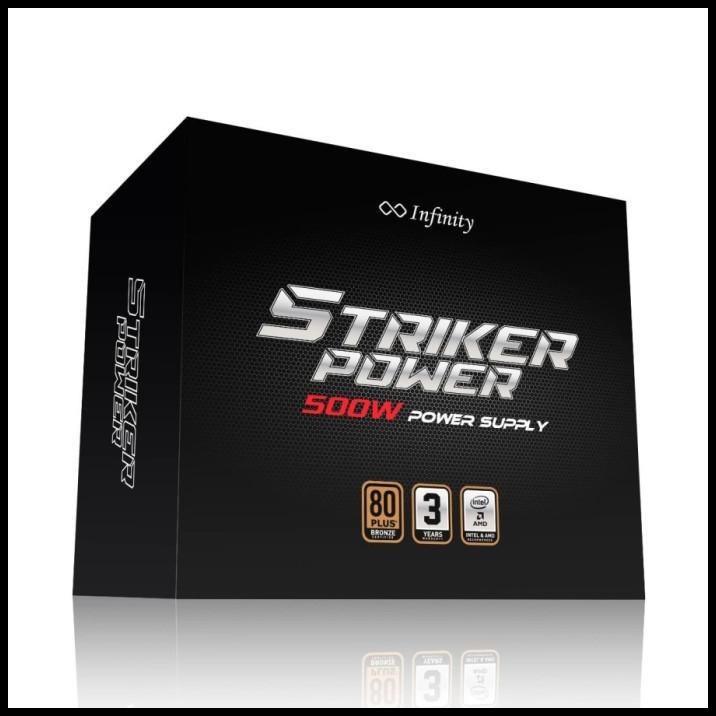Power Supply Infinity 500Watt Bronze 80+ - Psu 500W Infinity Striker