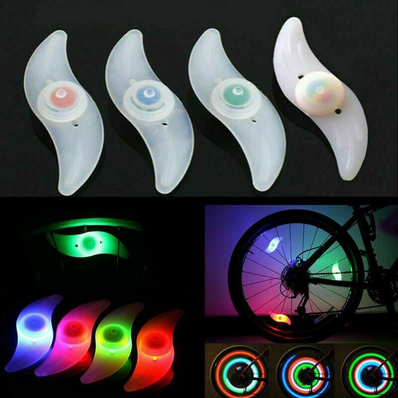 Lampu Jari-Jari Sepeda LED Warna Warni / Lampu LED Sepeda / Lampu Hias Sepeda / Lampu Jeruji Ban Sep