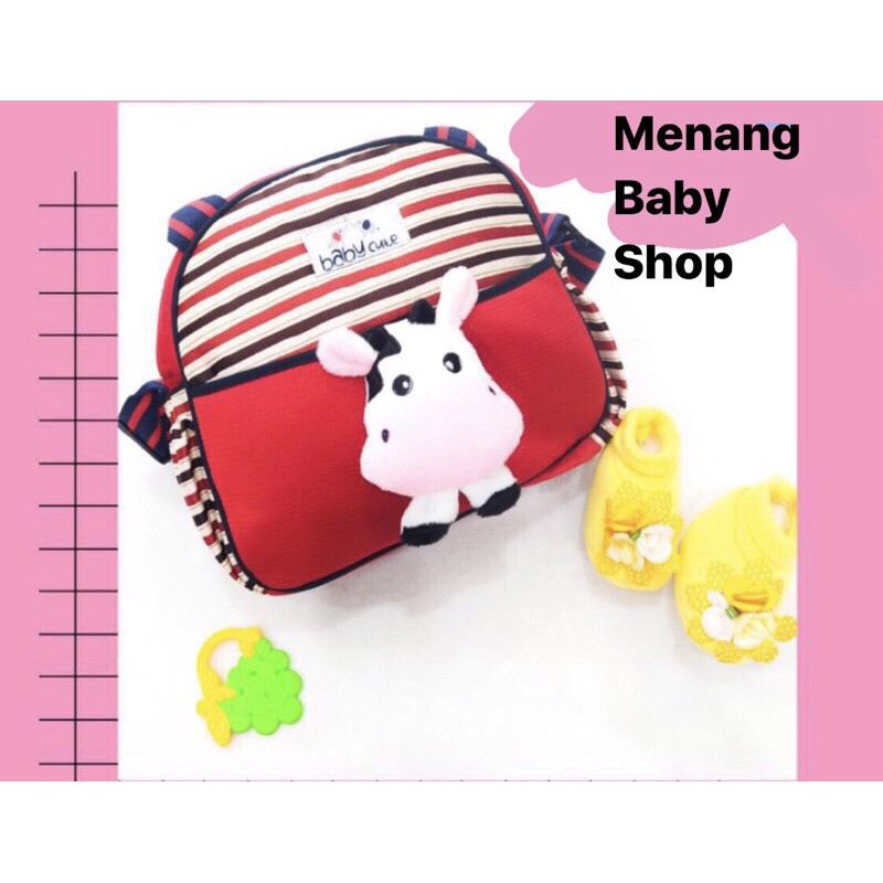 TAS BAYI Karakter Boneka BabyCute BABY BAG BCT 9411-8411/TAS KECIL, MEDIUM, BESAR BONUS BONEKA