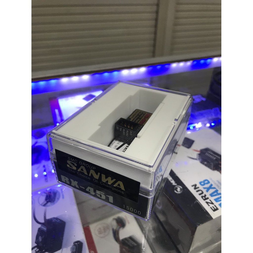 (Murah ) Sanwa RX-451 receiver u/ mt4,mt4s,mts,mt44,m12