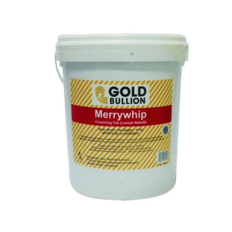 

Merry Whip Creaming Fat mentega putih 500gr kemasan repacked