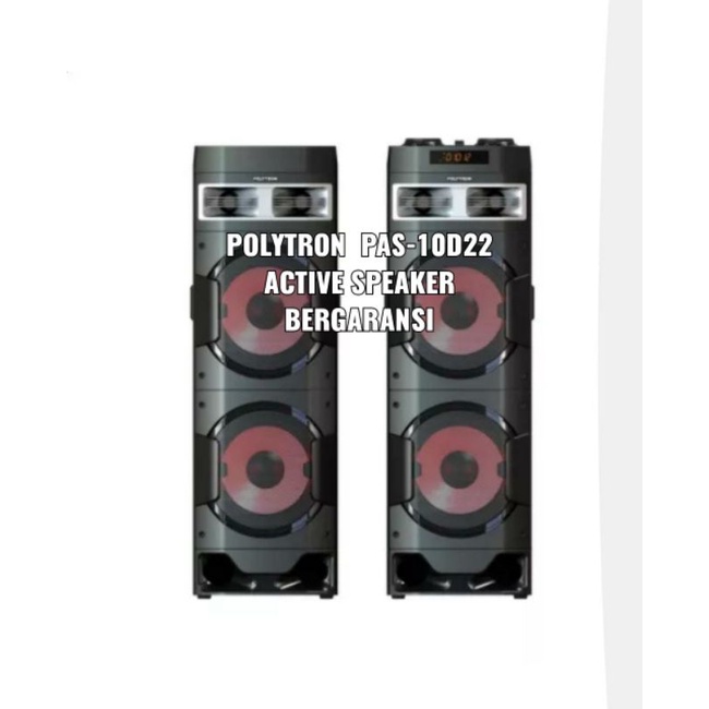 POLYTRON PAS-10D22 Active Speaker Bergaransi untuk kota cirebon