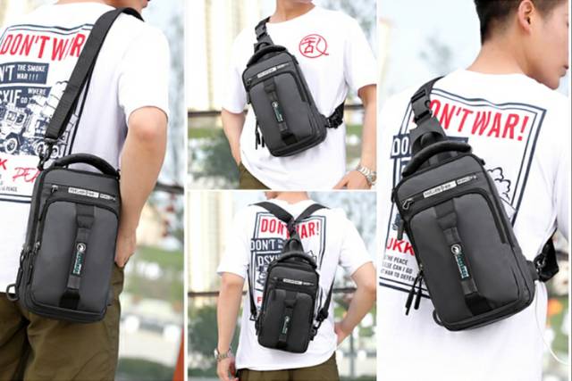 Tas 2 fungsi 8991. Sling bag / ransel