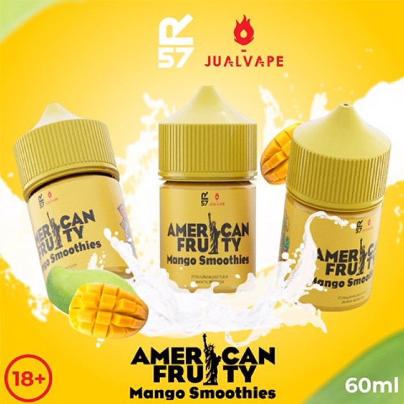 American Fruity Mango Smothies Liquid  60ML