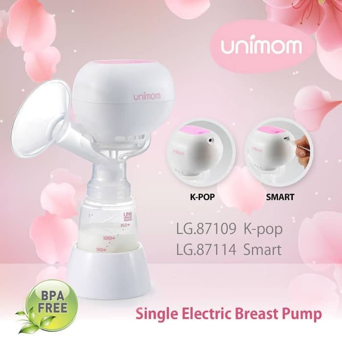 TERMURAH UNIMOM K-POP RECHARGEABLE BREAST PUMP FREE SWITCH KIT