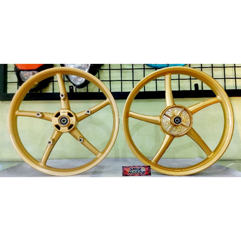 VELG PELAK RACING VROSSI V ROSSI SANCA PALANG 5 SATRIA FU150 160 RING 17