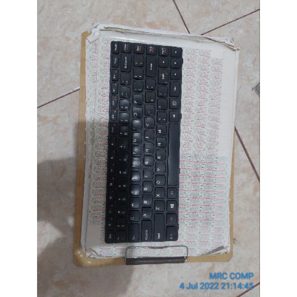 Lenovo G405A Laptop Essential 14" Hitam, AMD E1-2100, RAM 4GB, HDD 320GB