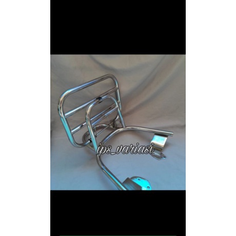 sandaran belakang honda scoopy 2021 terbaru back rack scoopy 2021