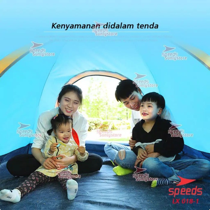 TENDA CAMPING SPEEDS LX 018-1 ANTI AIR