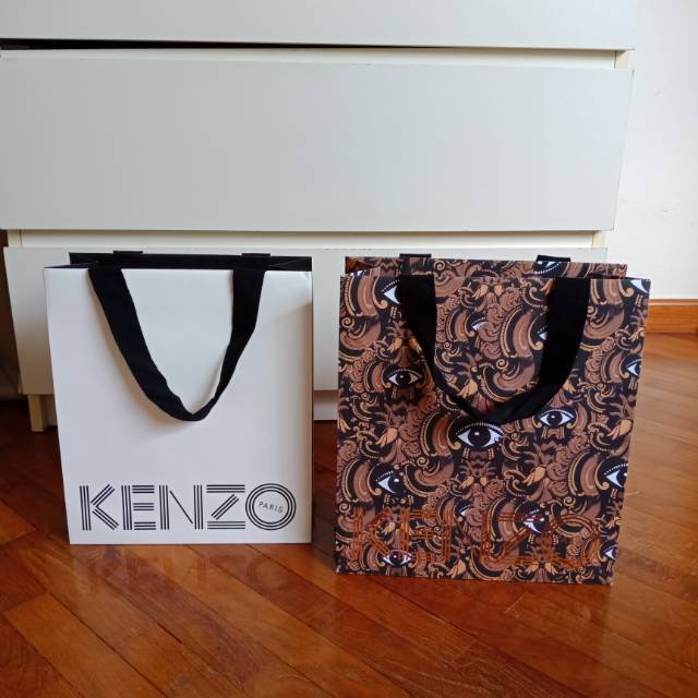 

Kenzo paperbag original branded paper bag
