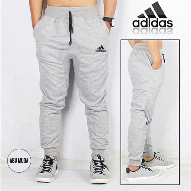 Celana Joger Pria Surfing Distro Premium Training Jogger Hitam abu navy