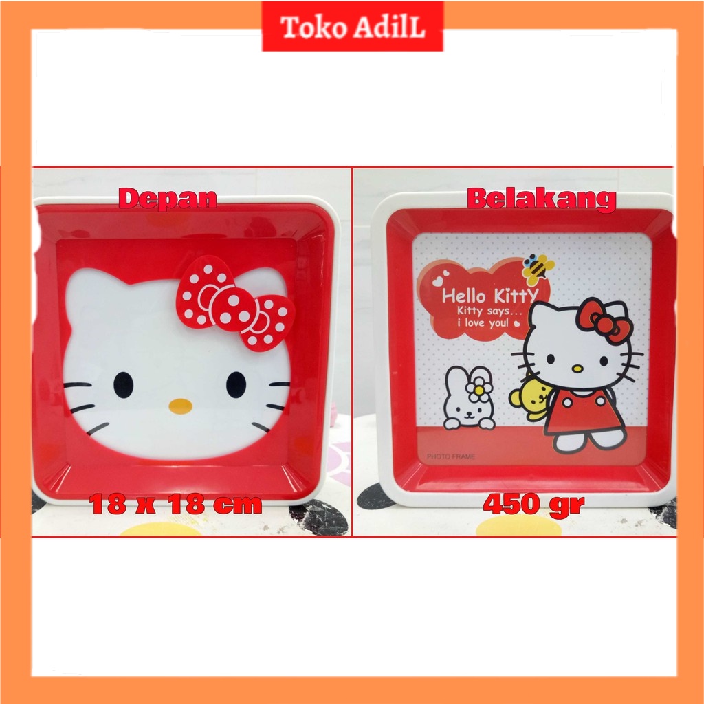Bingkai Foto / Photo Frame hello kitty 2 Sisi