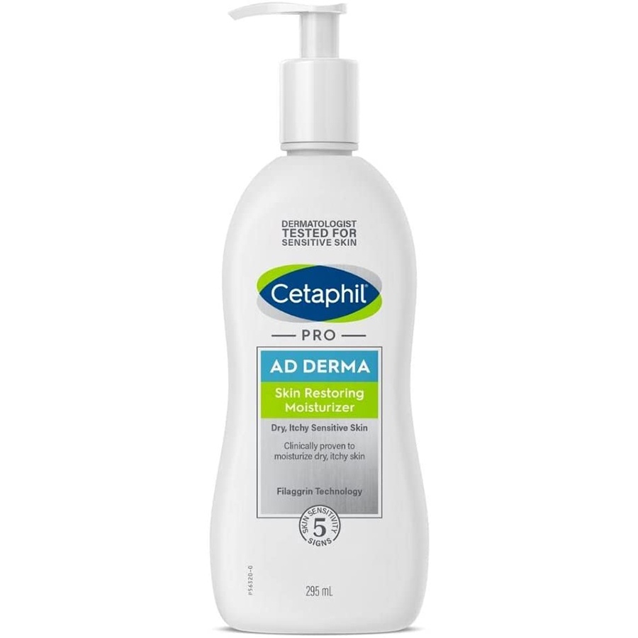 PROMO Cetaphil Pro AD Derma (Wash/Moisturizer) (295ml) ✔BPOM