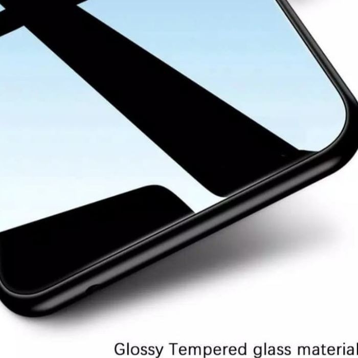 REALME 7i / REALME C17 PREMIUM GLASS CASE SOFT COVER