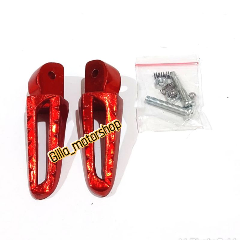 Foot Step Belakang Cnc Vario Beat Spacy Revo Scoopy Honda full cnc