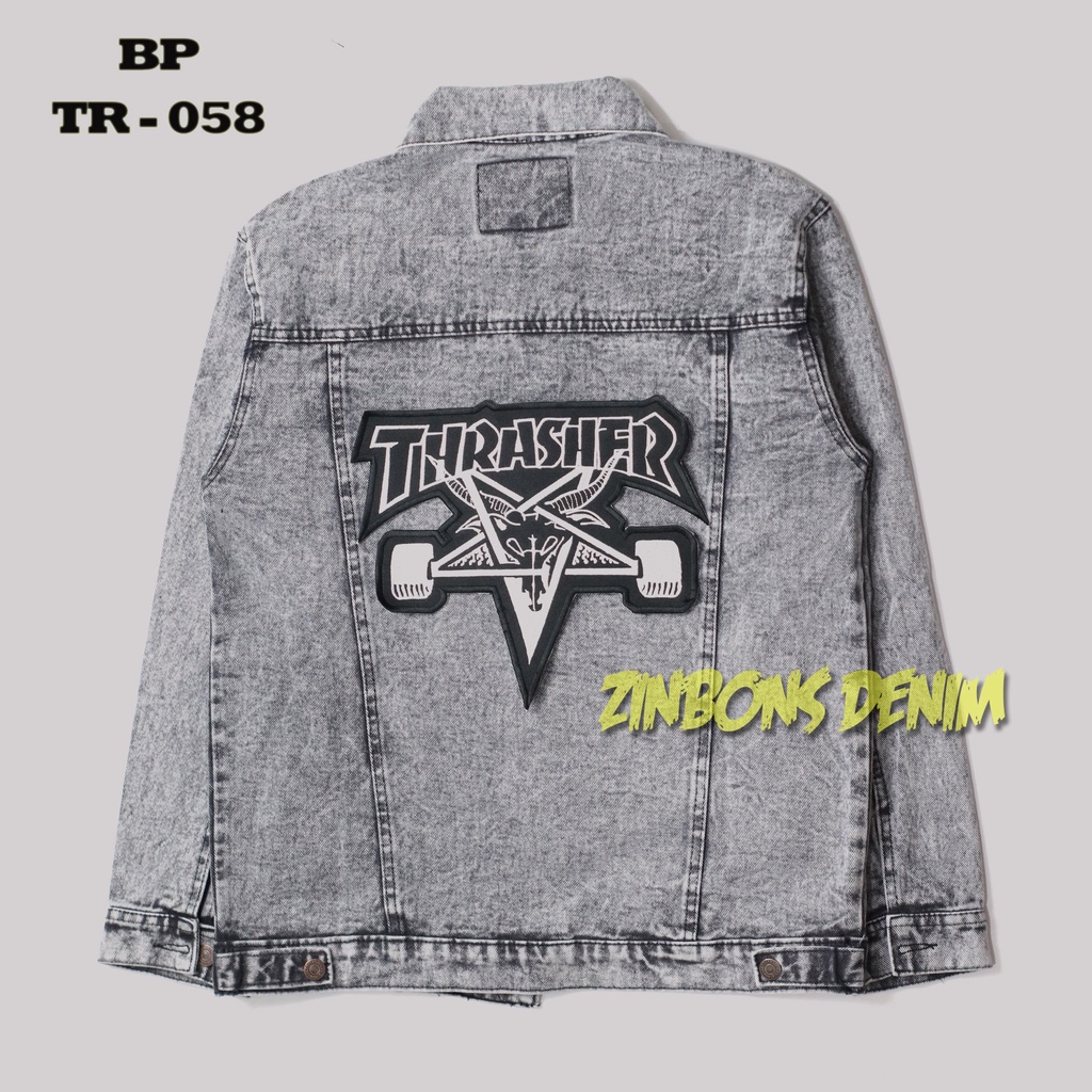 ZINBONS Glosir Back patch backpatch Harley Starwars bikers Chopper bordir punggung bordiran emblem besar