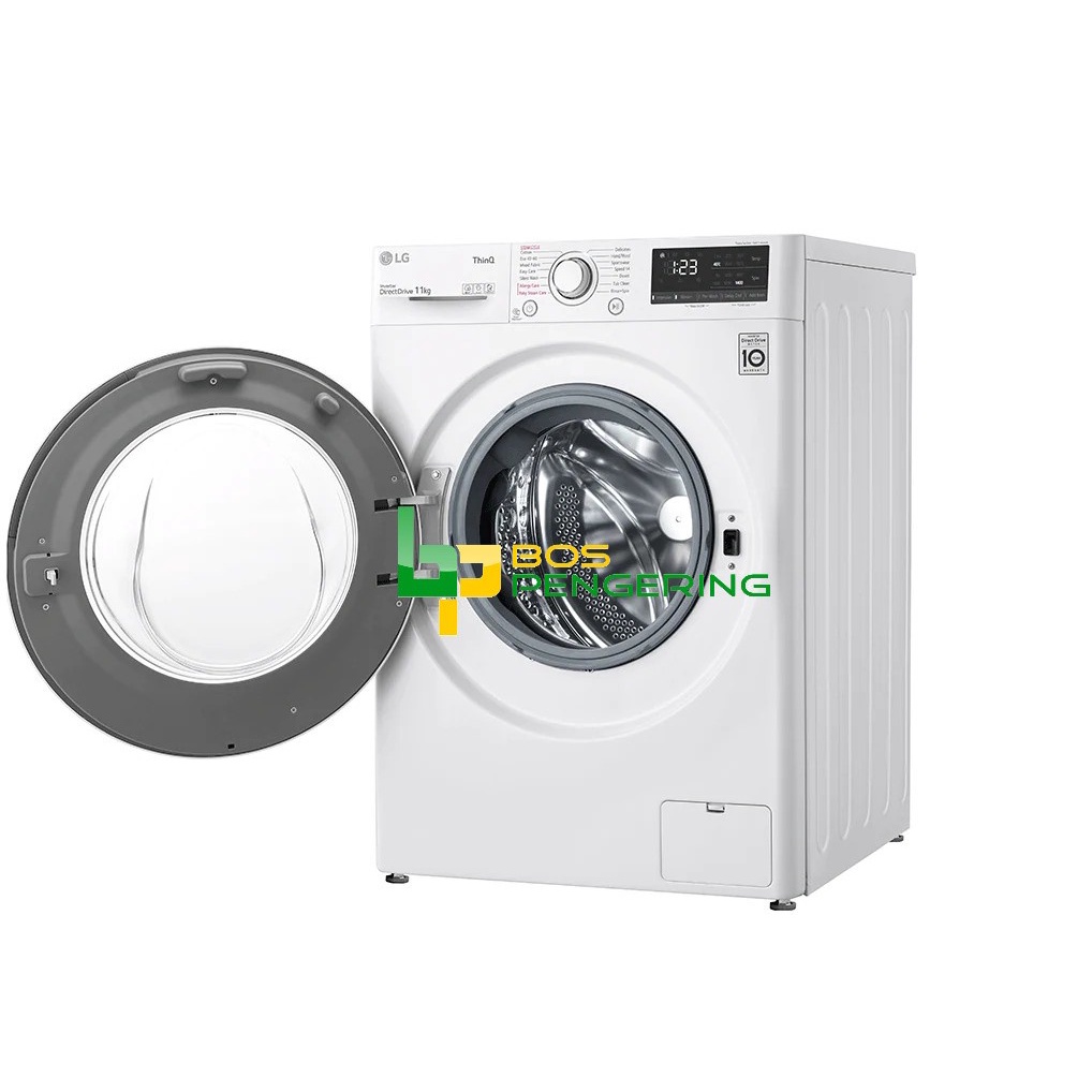 Mesin Cuci Pakaian Laundry LG 11 Kg Washer 1 Tabung FV1411S5WN