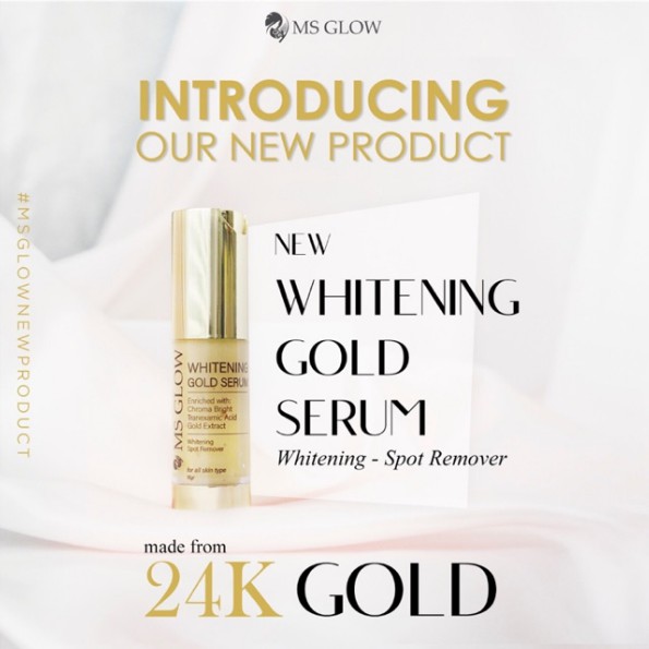 WHITENING SERUM GOLD 24K MS GLOW/SERUM MS GLOW 24K