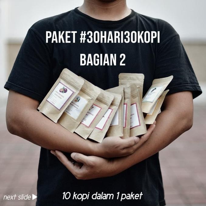 

Paket Sekali Seduh 10 Kopi Spesialti Seri 2 -Diskon Besar