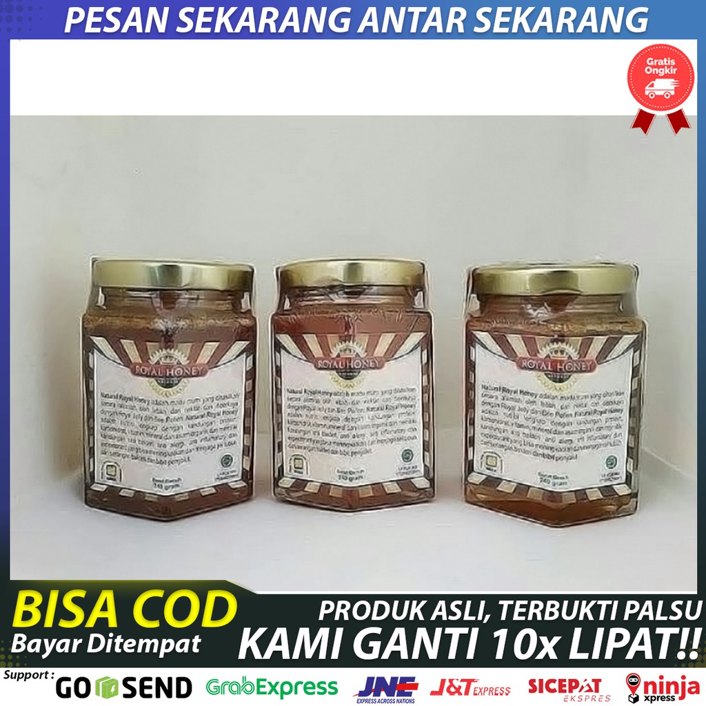 

PROMO - ROYAL HONEY MADU LEBAH ASLI Tanpa Campuran Penyubur Kandungan