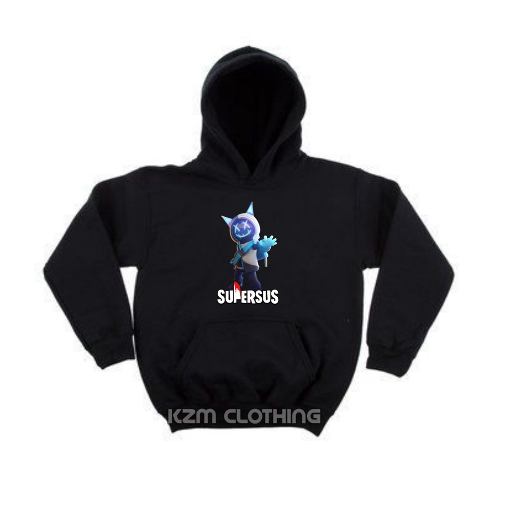 JAKET HOODIE ANAK SUPER SUS KARAKTER HEKER HACKER KZM CLOTHING