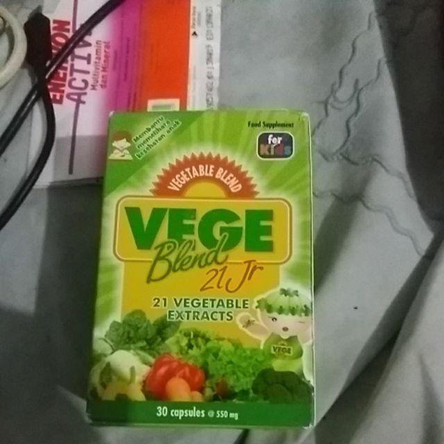 VEGE BLEND 21 JR 30�S VEGEBLEND JUNIOR VITAMIN SAYUR ANAK