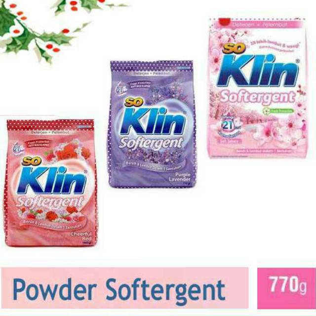 So Klin softergent 770 gr | Shopee Indonesia