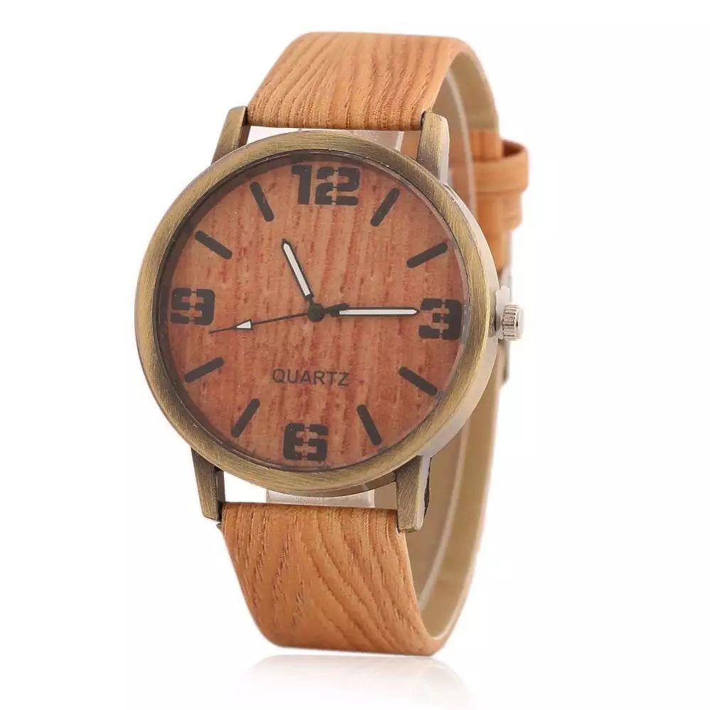 IRC 076 - Jam Tangan Rubber Wood 29