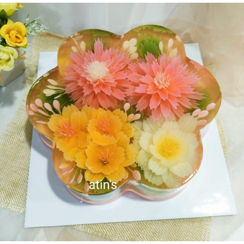 

jelly art / pudding suntik / pudding art