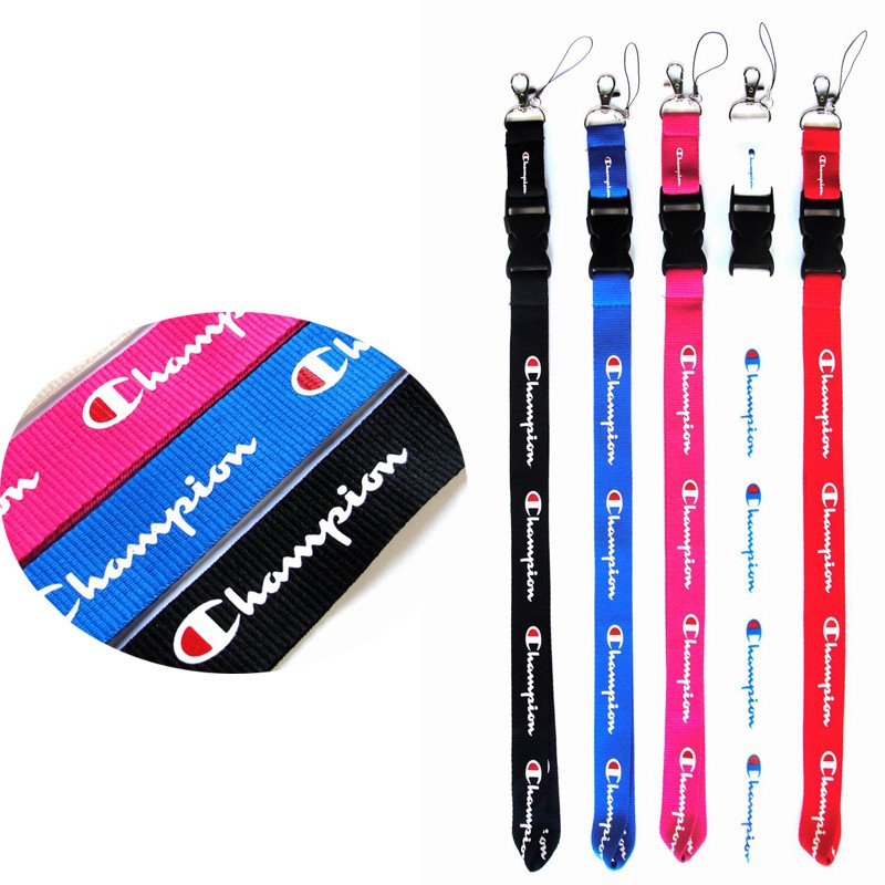 Champion Tali Lanyard Gantungan Kunci Dapat Dilepas Untuk Iphone Android Samsung Huawei Xiaomi