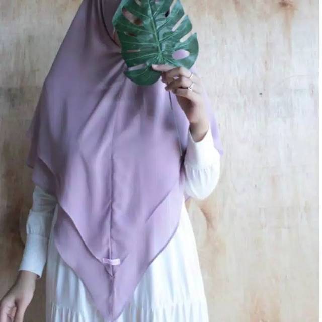 khimar non pet/hijab 2layer