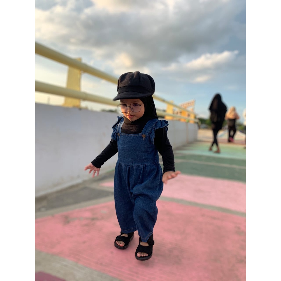 JUMPSUIT  KYMBERLY JUMPSUIT ANAK PEREMPUAN 1-4 th Jumpsuit Anak Jeans