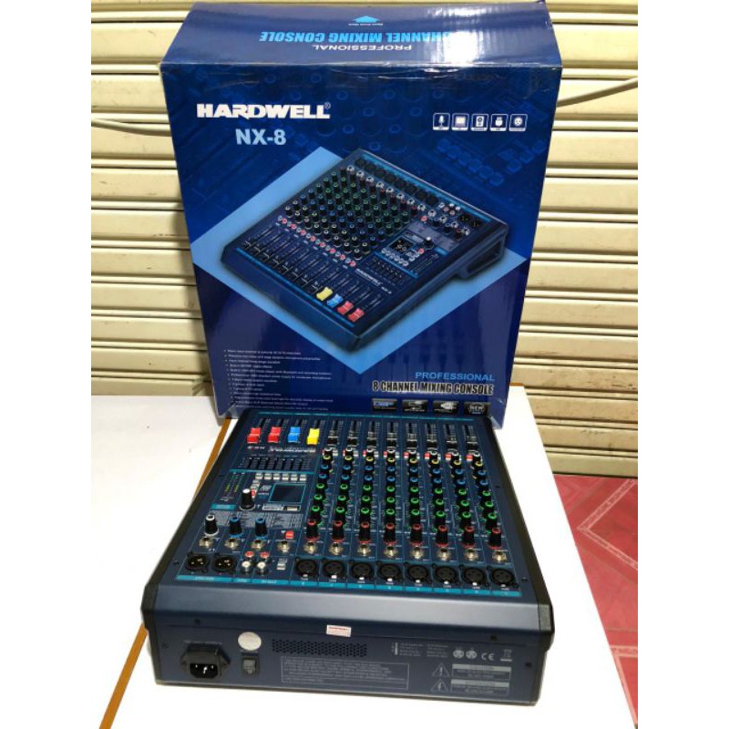 bisa COD mixer audio hardwell NX8. original  mixer profesional