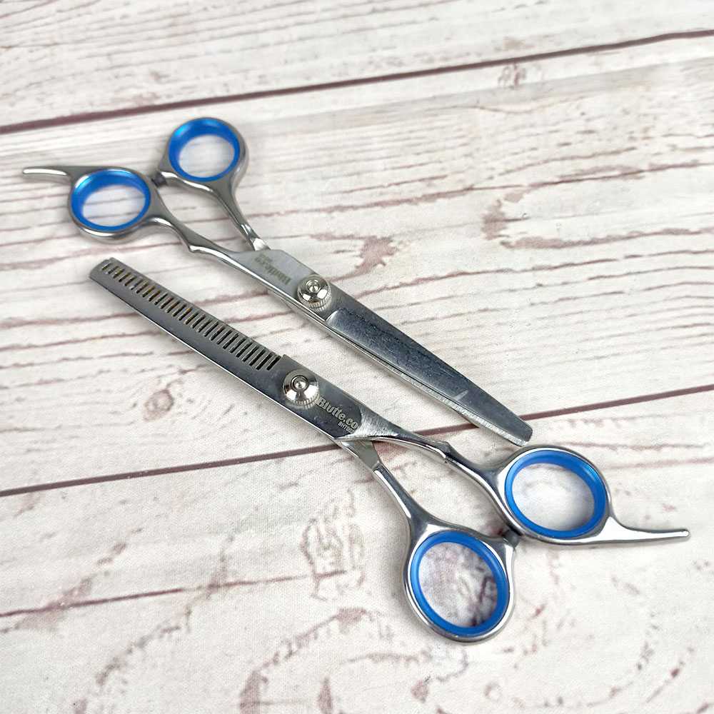 Peralatan Set Gunting Rambut Salon Profesional / Gunting Rambut Set Sasak Salon Profesional Lengkap Stainless Steel Babershop / Gunting Potong Pangkas Rambut / Alat Potong Rambut Anak / Pemotong Rambut / Gunting Cukur Pencukur Rambut Murah Original