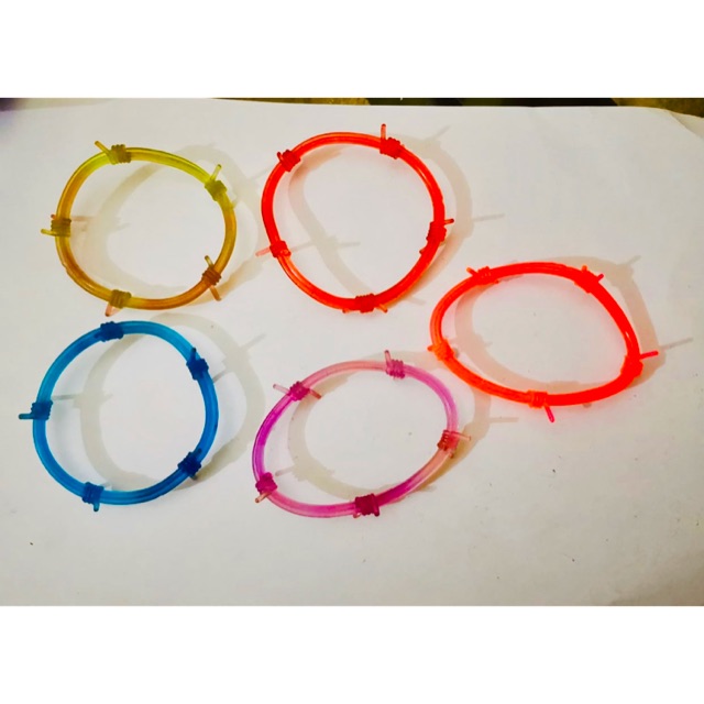 Gelang / gelang karet / gelang unik / gelang gaul / 10.000 dapat 5 bini