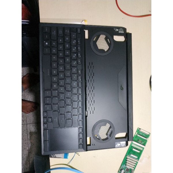 Frame keyboard Asus ROG Zephyrus Duo 15 SE GX551QM Original Cabutan